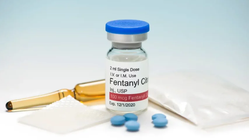 Forms of fentanyl citrate like vial, patch and pills that are highly addictive